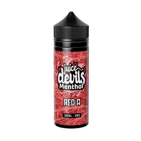 Red A Menthol 100Ml E-Liquid By Juice Devils