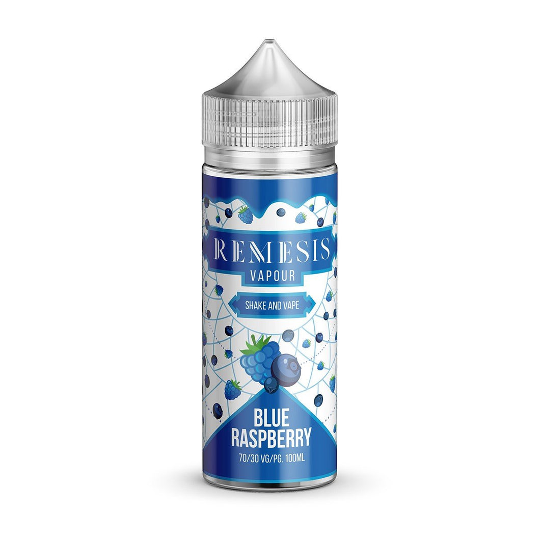 Remesis Vapour 100Ml Short Fill - Blue Raspberry E-Liquid