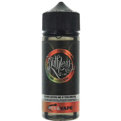 Ruthless E-Juice 100ml Short Fill Strizzy