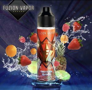 Fuzion Vapor 50Ml E-Liquid | Unicorn Blood