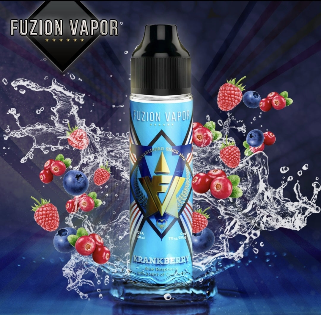 Fuzion Vapor 50Ml E-Liquid | Krankberry