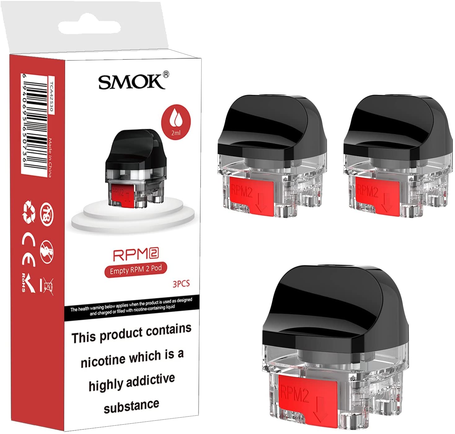 Smok RPM2 Replacement Pods 3 Pack