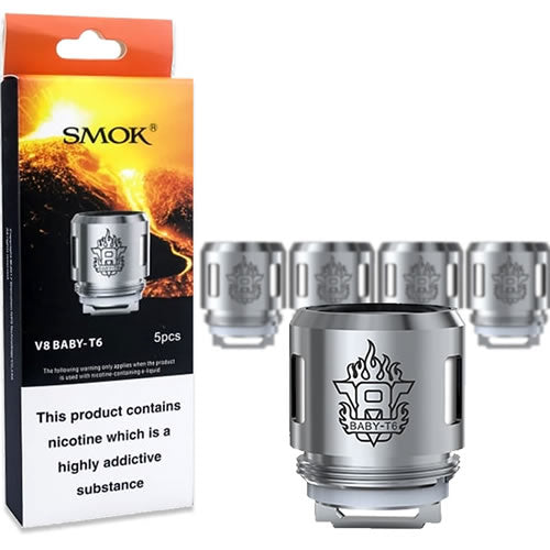 Smok TFV V8 X-Baby T6 Replacement Coils