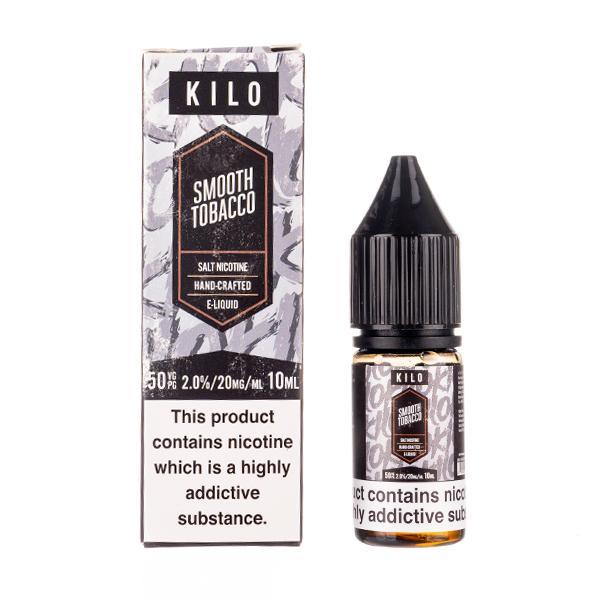 Kilo Nic Salts 10Ml E-Liquid | Smooth Tobacco
