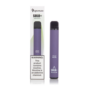 Vapeman Solo+ Disposable Pod Device 600 Puff | Forrest Berries