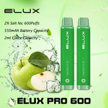 Load image into Gallery viewer, Elux Pro 600 Disposable Pod Device | Sour Apple Ice
