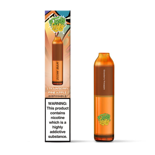 Tasty Fruity Disposable Pod Device 600 Puff | Strawberry Pineapple