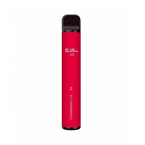 Elux Bar Disposable Pod Device 600 Puff | Strawberry Ice
