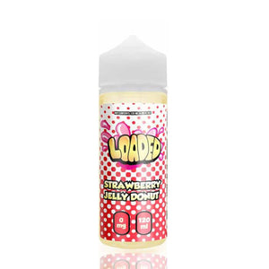 Strawberry Jelly Donut 100ml E-Liquid by Loaded