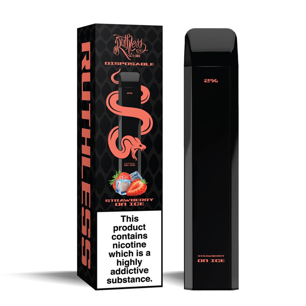 Ruthless E-Juice Disposable Pod Device | Strawberry On Ice