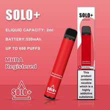 Load image into Gallery viewer, Vapeman Solo+ Disposable Pod Device 600 Puff | Strawberry Watermelon