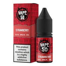 Load image into Gallery viewer, Strawberry 10Ml E-Liquid By Vape 50