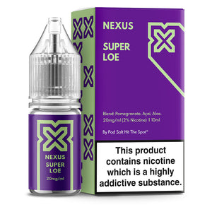Nexus 10Ml Nicotine Salt - Super Loe Nic Salts