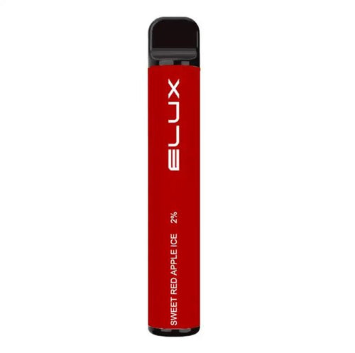 Elux Bar 600 Puff Disposable Pod Device | Sweet Red Apple Ice