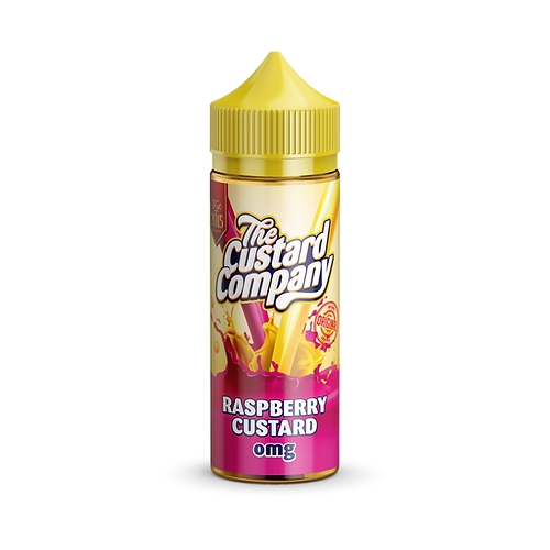 The Custard Company 100ml E-Liquid Raspberry Custard