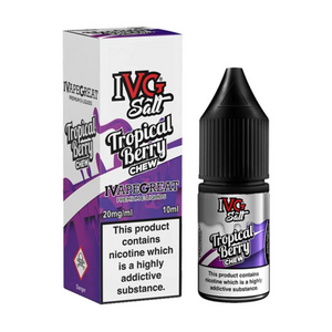Ivg Nic Salts 10Ml E-Liquid | Tropical Berry Chew Nic