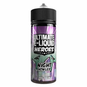Ultimate E-Liquid Heroes Series 100ml Short Fill Night Howler