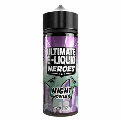 Ultimate E-Liquid Heroes Series 100ml Short Fill Night Howler