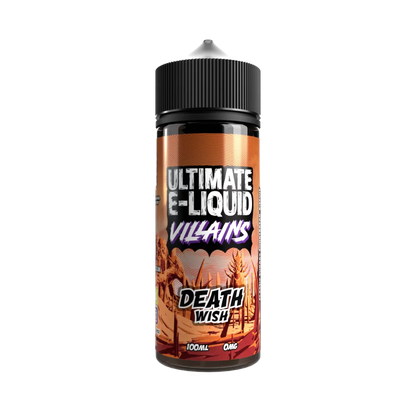 Ultimate E-Liquid Villains Series 100ml Short Fill Death Wish