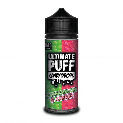 Ultimate Puff Candy Drops 100ml Short Fill Watermelon & Cherry