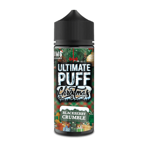 Ultimate Puff Christmas Edition 100ml Short Fill Blackberry Crumble