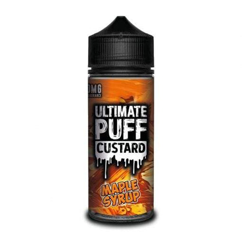 Ultimate Puff Custard 100ml Short Fill Maple Syrup