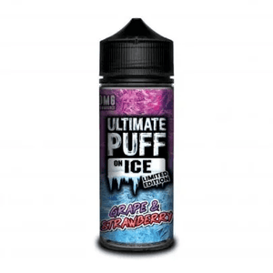 Ultimate Puff On Ice Limited Edition 100ml Short Fill Grape & Strawberry