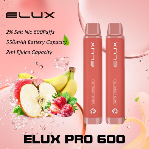 Elux Pro 600 Disposable Pod Device | Unicorn Shake