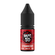 Load image into Gallery viewer, Strawberry 10Ml E-Liquid By Vape 50