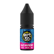 Load image into Gallery viewer, Blue Raspberry 10Ml E-Liquid By Vape 50