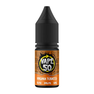 Virginia Tobacco 10Ml E-Liquid By Vape 50