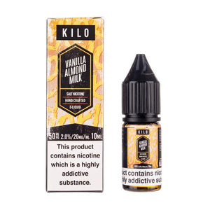 Kilo Nic Salts 10Ml E-Liquid | Vanilla Almond Milk