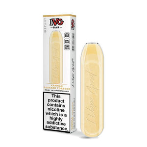 Ivg Bar Disposable Pod Device 600 Puff | Vanilla Custard Tobacco