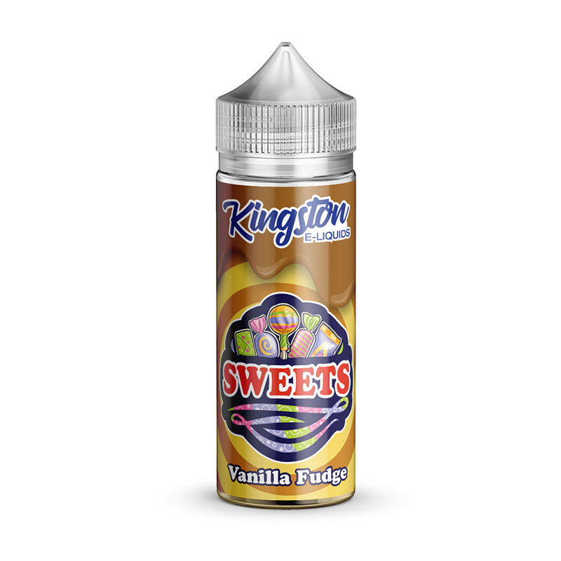 Vanilla Fudge 100ml E-Liquid Kingston Sweets