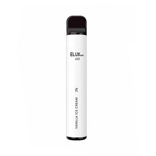 Elux Bar Disposable Pod Device 600 Puff | Vanilla Ice Cream