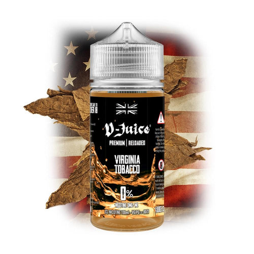 Virginia Tobacco 100Ml E-Liquid By V-Juice