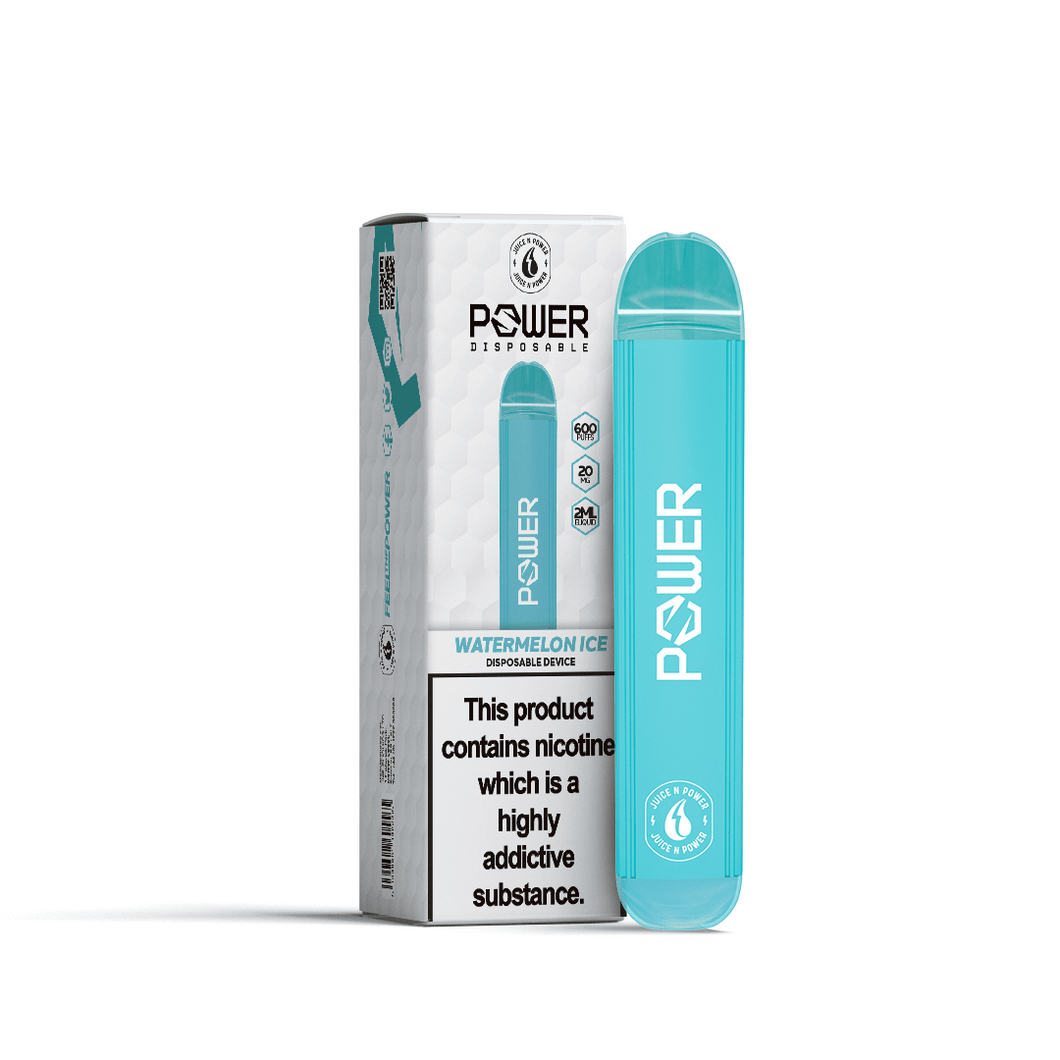 Juice N Power Disposable Pod Device 600 Puff | Watermelon Ice