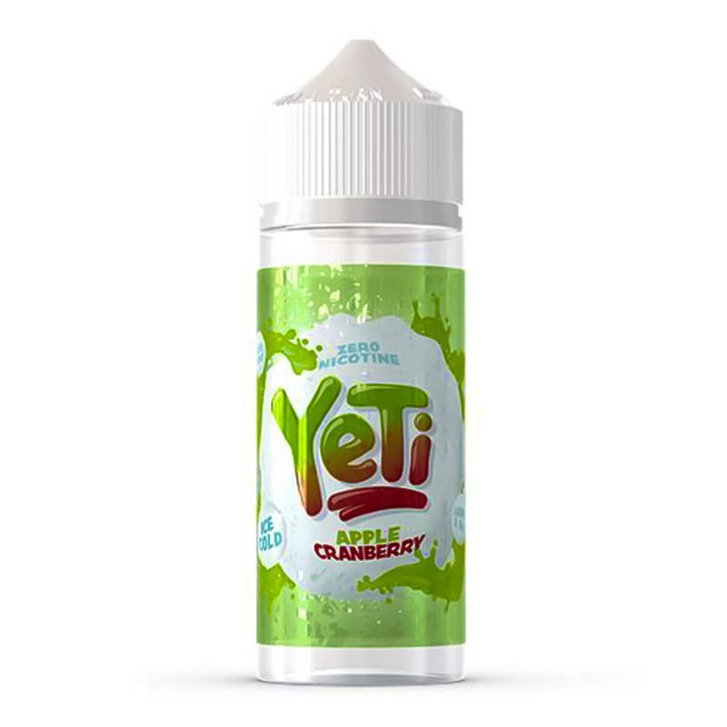 Yeti E-Liquid 100ml Short Fill Apple Cranberry