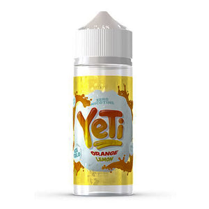 Yeti E-Liquid 100ml Short Fill Orange Lemon