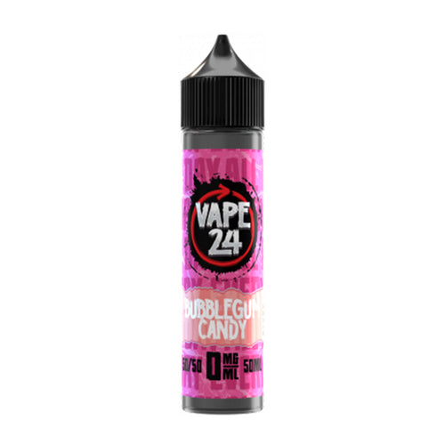 Vape 24 50Ml E-Liquid | Bubblegum Candy