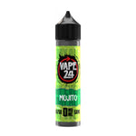 Vape 24 50Ml Short Fill - Mojito E-Liquid