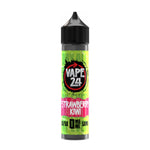 Vape 24 50Ml Short Fill - Strawberry Kiwi E-Liquid