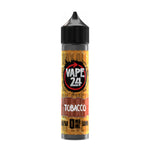 Vape 24 50Ml Short Fill - Tobacco E-Liquid