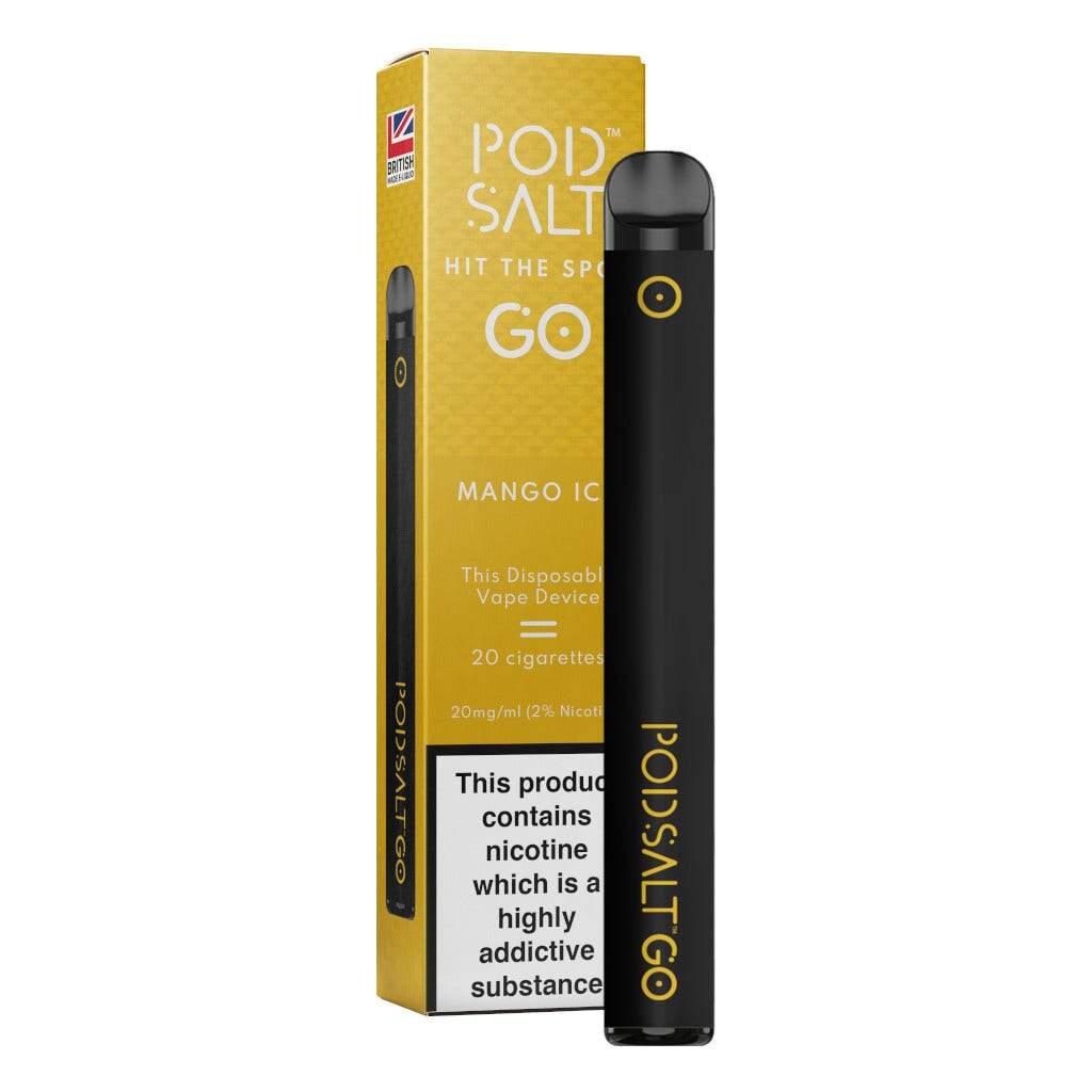 Pod Salt Go Disposable 500 Puff Device | Mango Ice