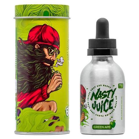 Nasty Juice Yummy Series 50Ml Short Fill - Green Ape E-Liquid