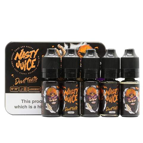 Nasty Juice E-Liquid - Devil Teeth (5X10Ml Pack)