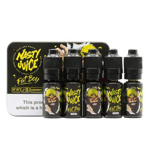 Nasty Juice E-Liquid - Fat Boy (5X10Ml Pack)