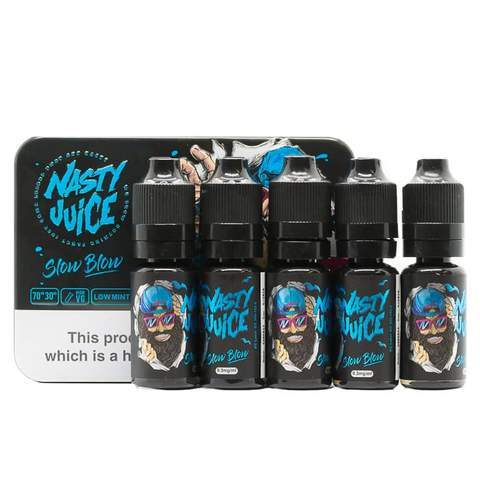 Nasty Juice E-Liquid - Slow Blow (5X10Ml Pack)