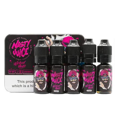 Nasty Juice E-Liquid - Wicked Haze (5X10Ml Pack)