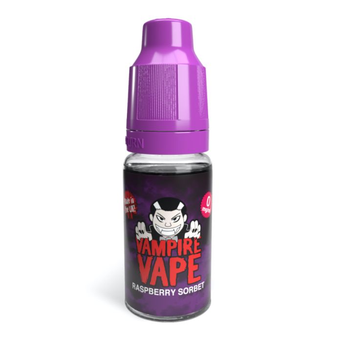 Vampire Vape 10ml E-liquid | Raspberry Sorbet